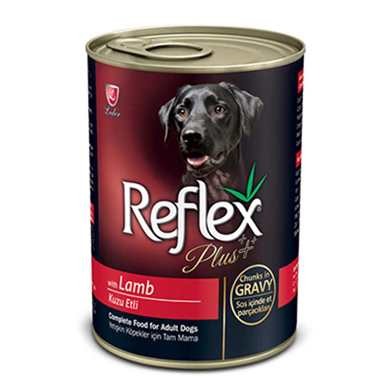 Reflex Plus Kuzulu Yetişkin Köpek Konservesi 400 Gr